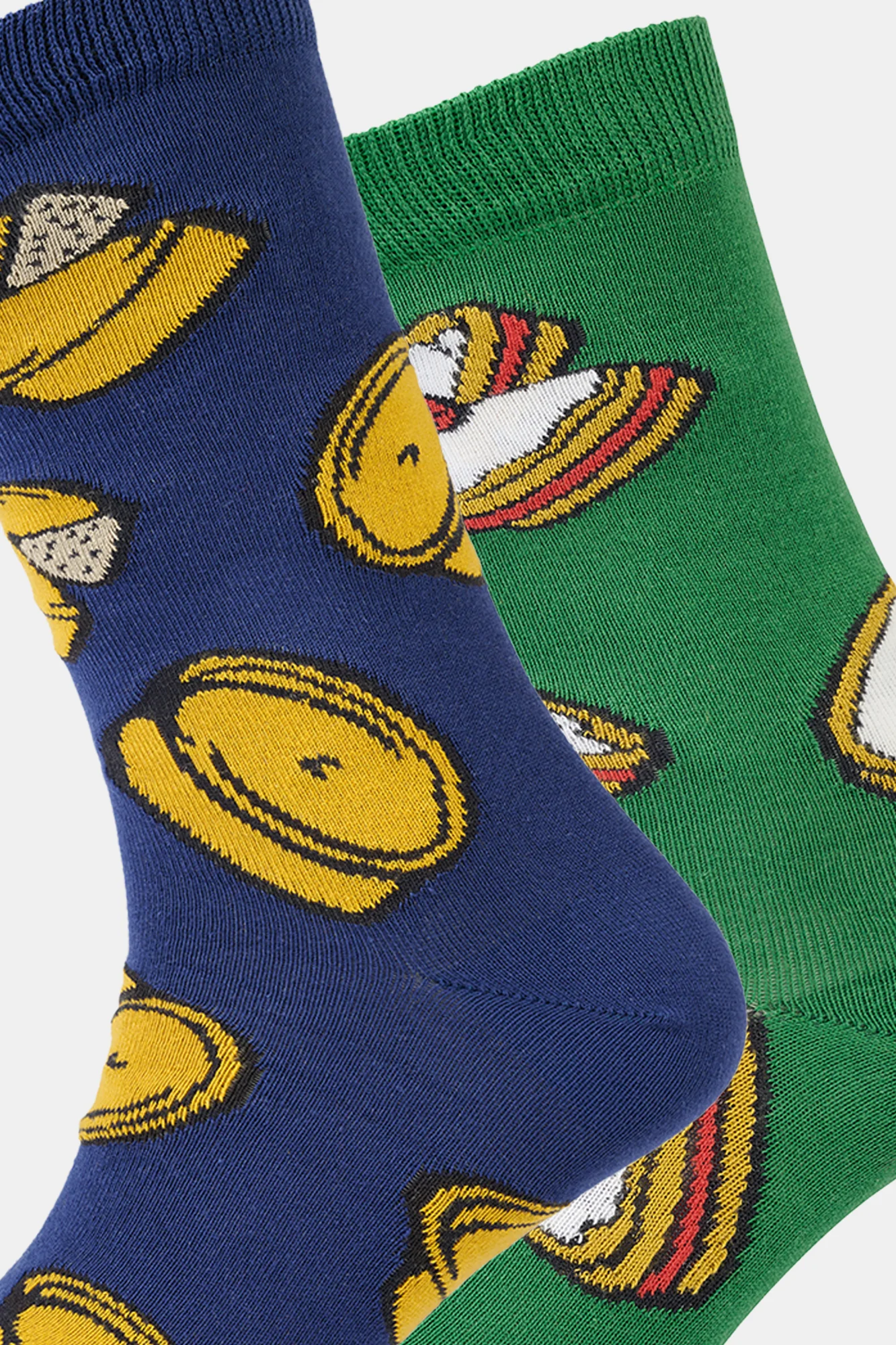 Graphic Cotton Sock 2 Pack - Scotch Pie/Empire Bis - Image 2