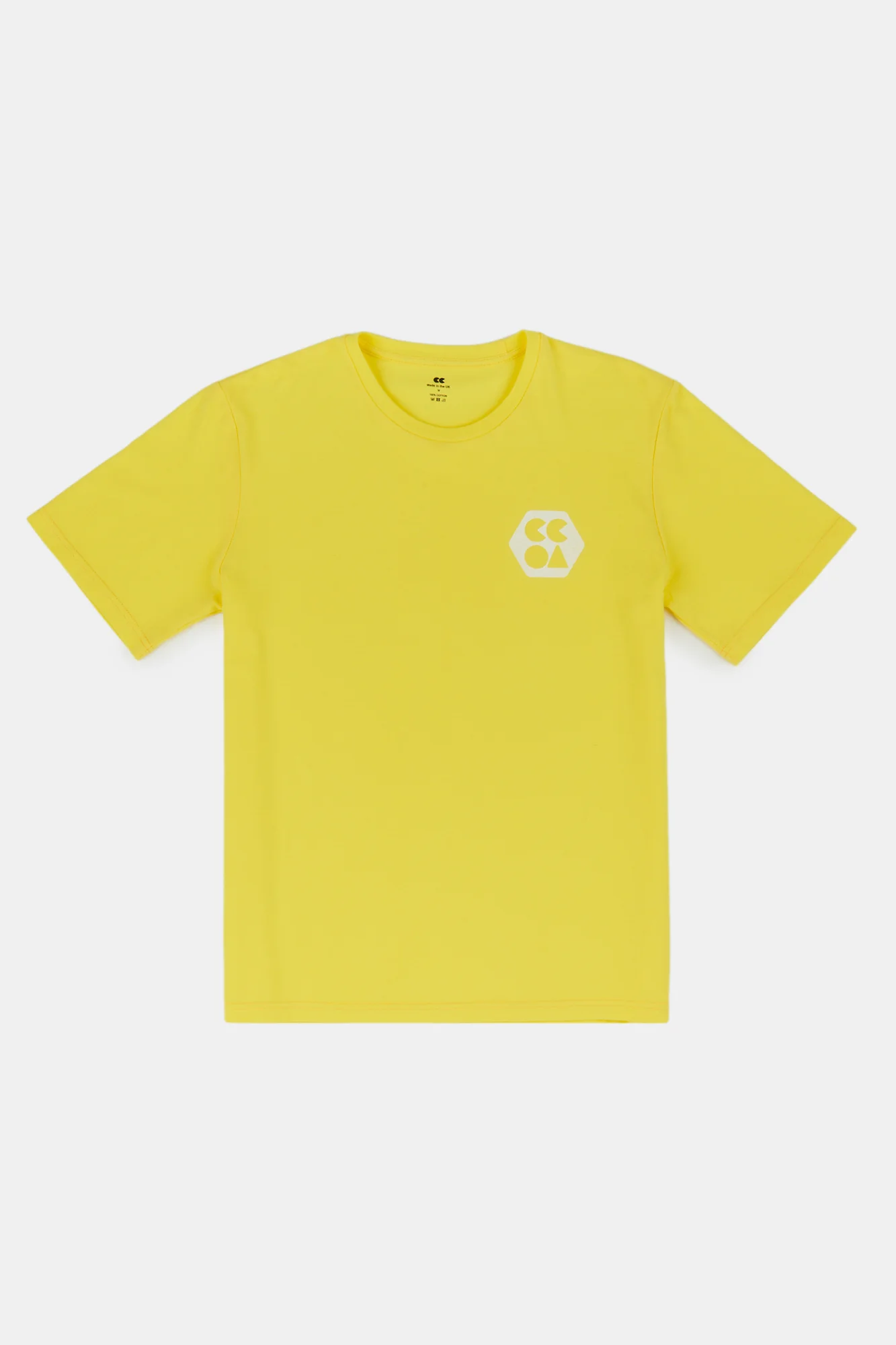 Men's Breathable T Shirt Plastic Free - Canary Yellow - Image 4