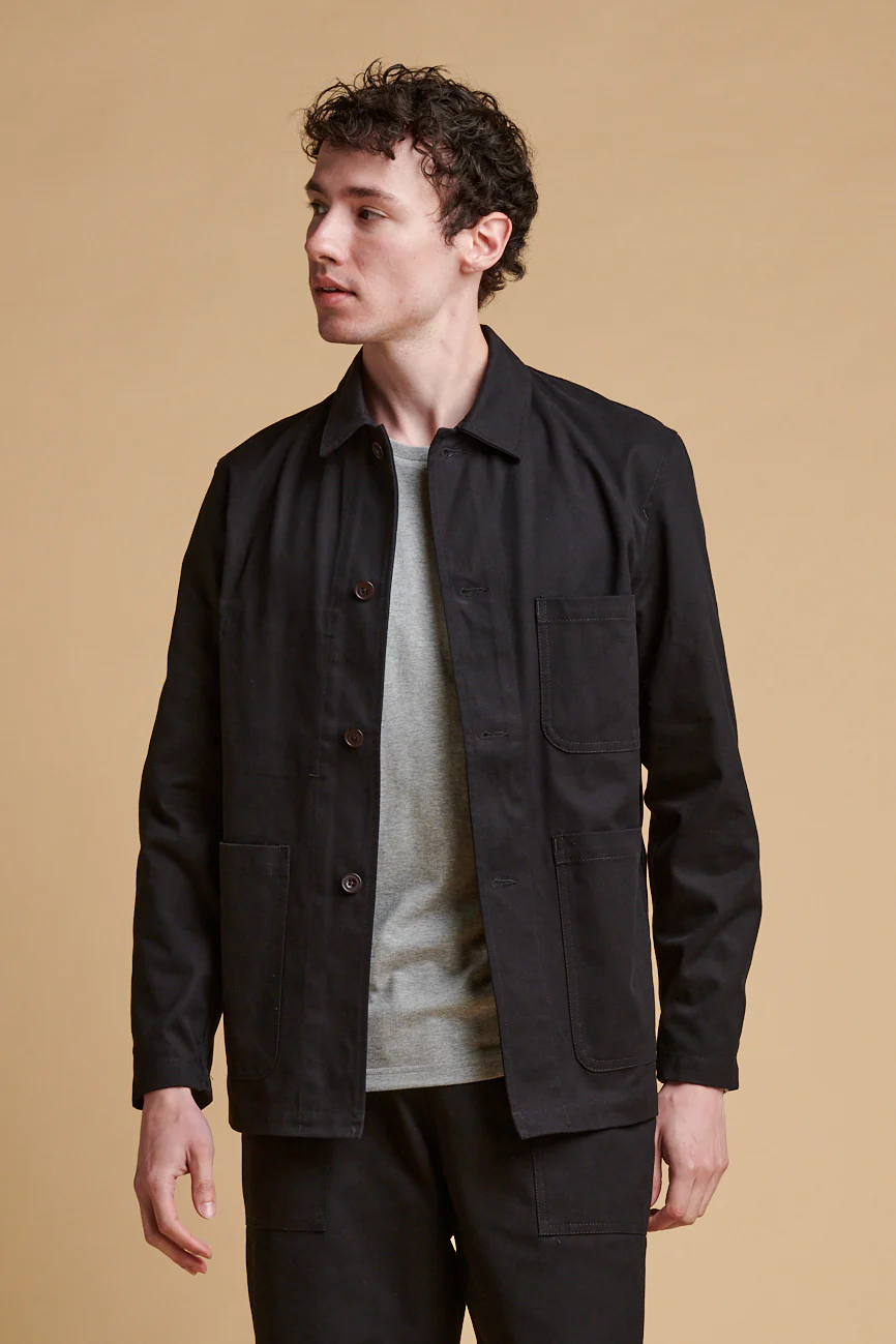 Men's Chore Jacket - Black