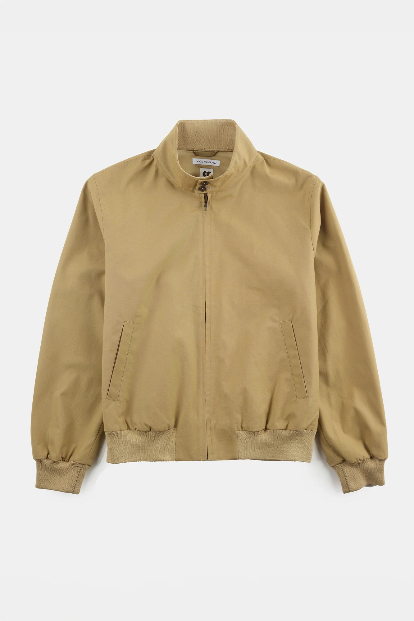 Men's Harrington Jacket - Stone - Image 6