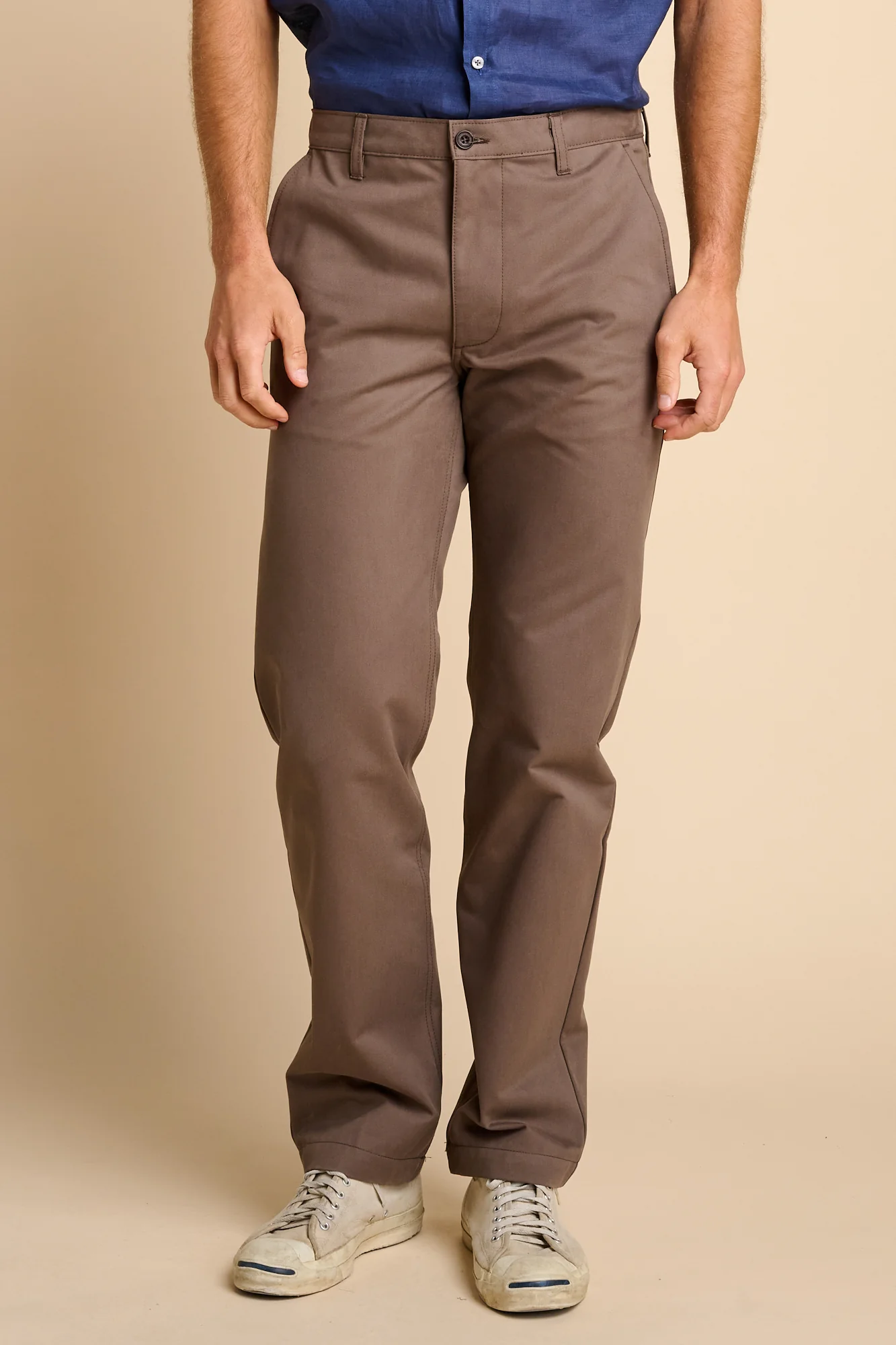 Men's Heavyweight Slim Chino - Brown