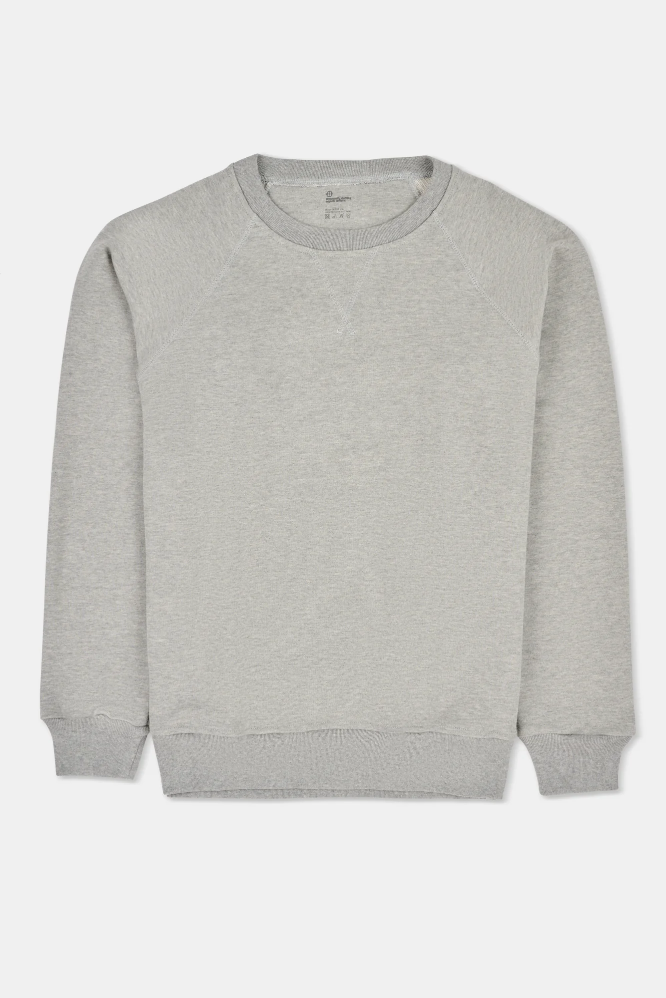 Men's Long Fit Raglan Sweatshirt PF -Grey Marl - Image 4