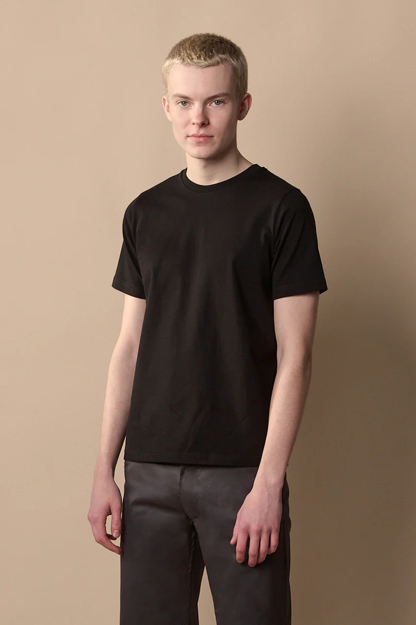 Men's Short Sleeve T Shirt - Black