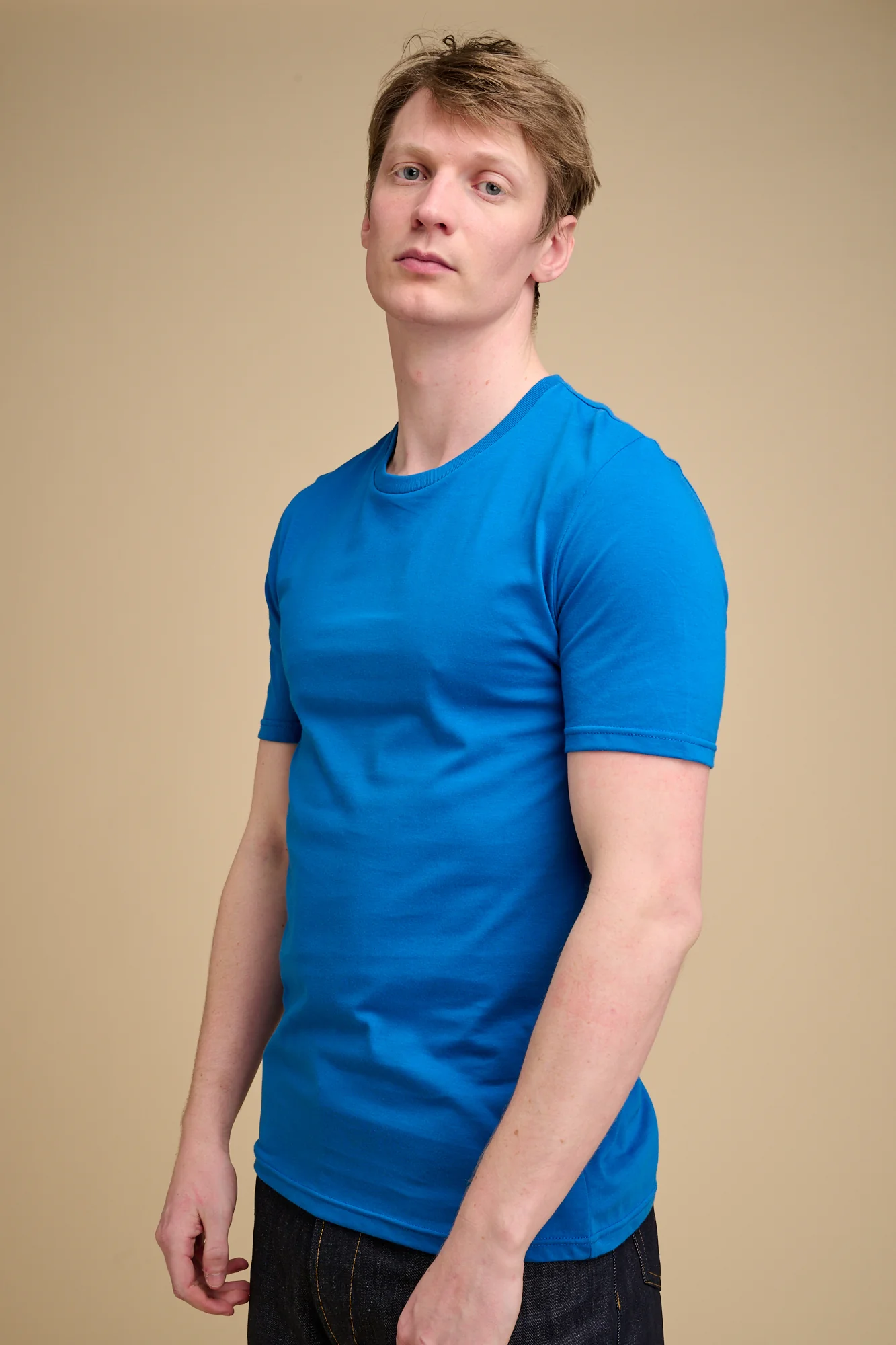 Men's Short Sleeve T Shirt Cobalt