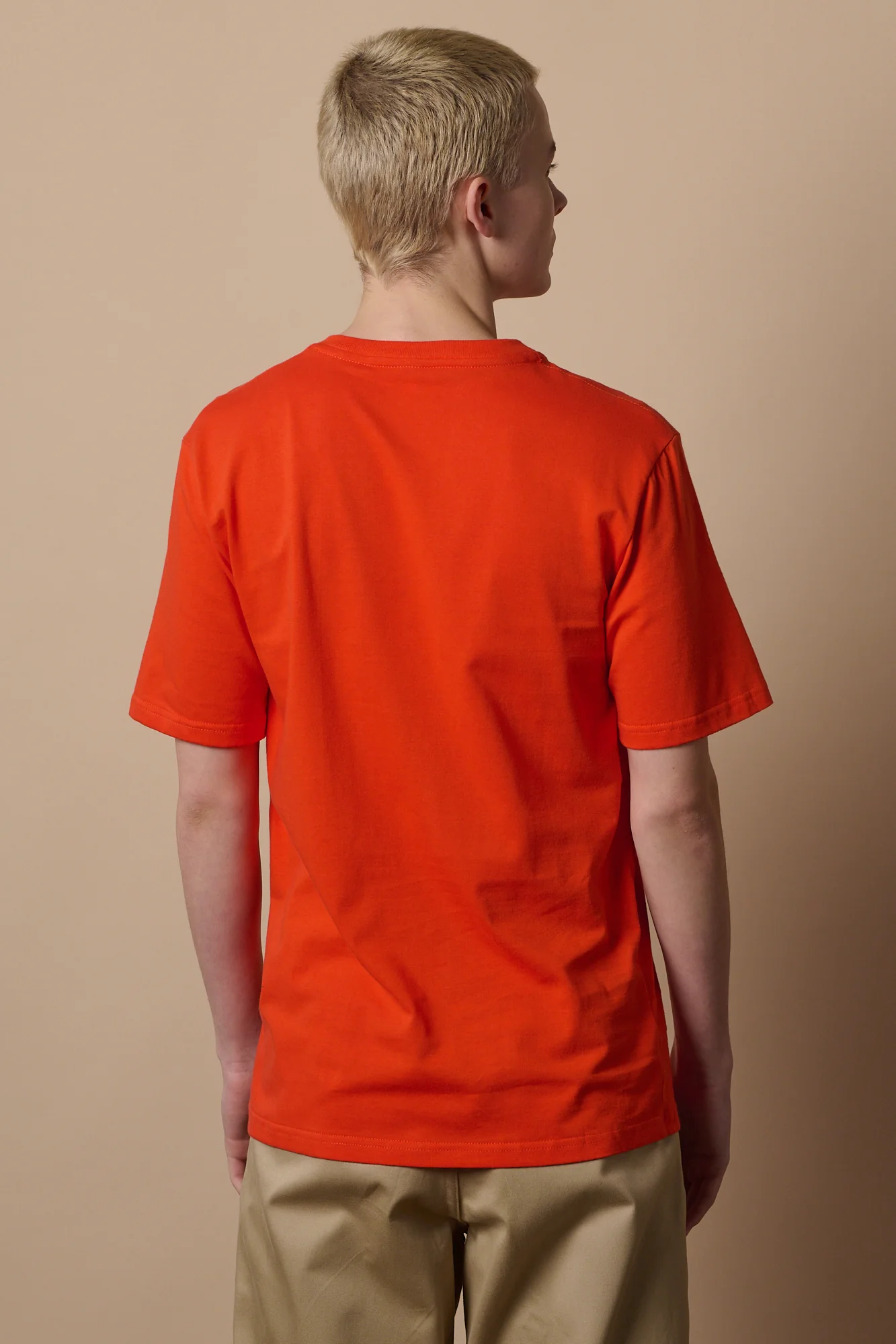 Men's Short Sleeve T Shirt - Flame Red - Image 2