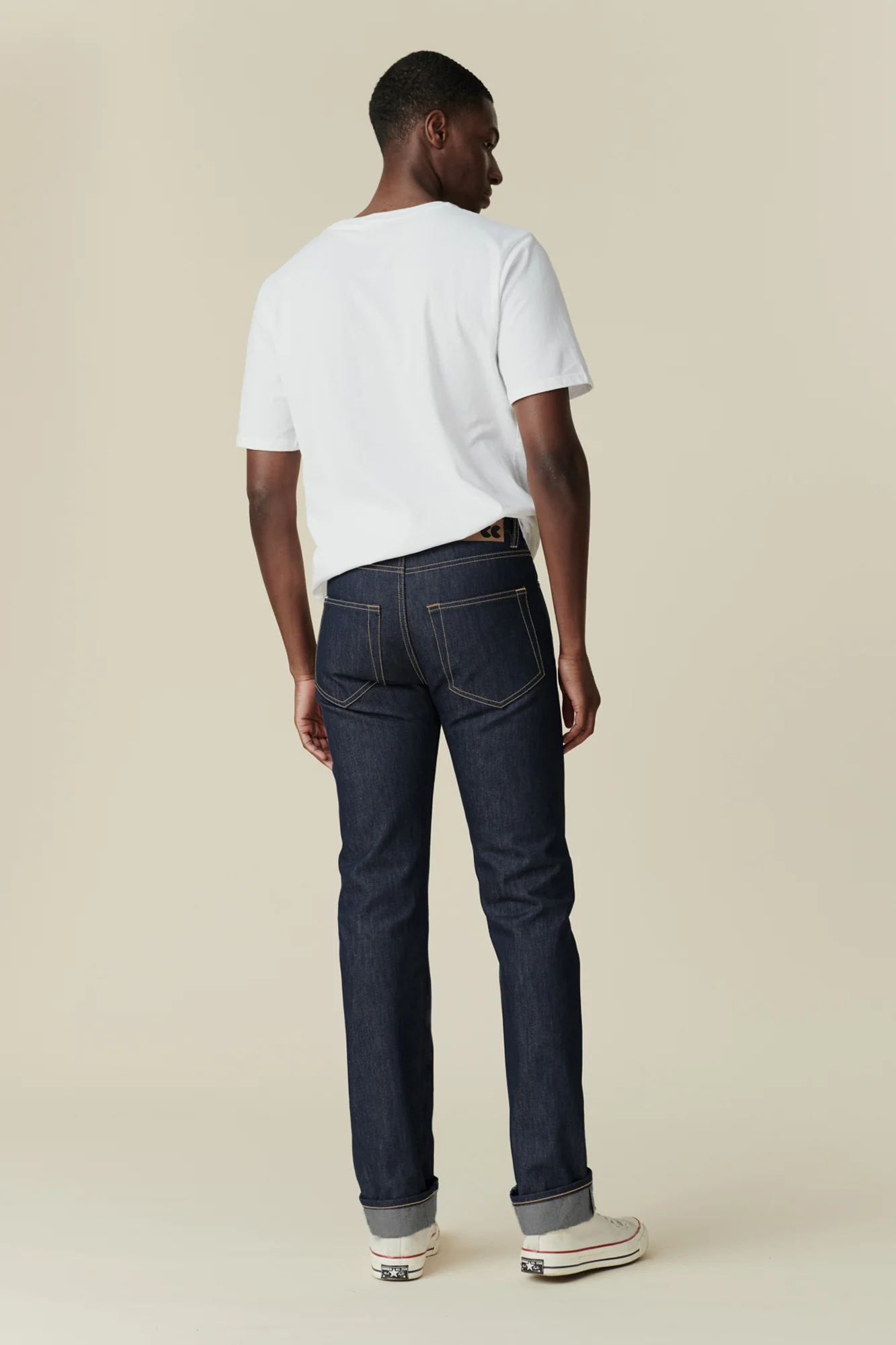 Barry Slim Denim Five Pocket Jeans - Indigo
