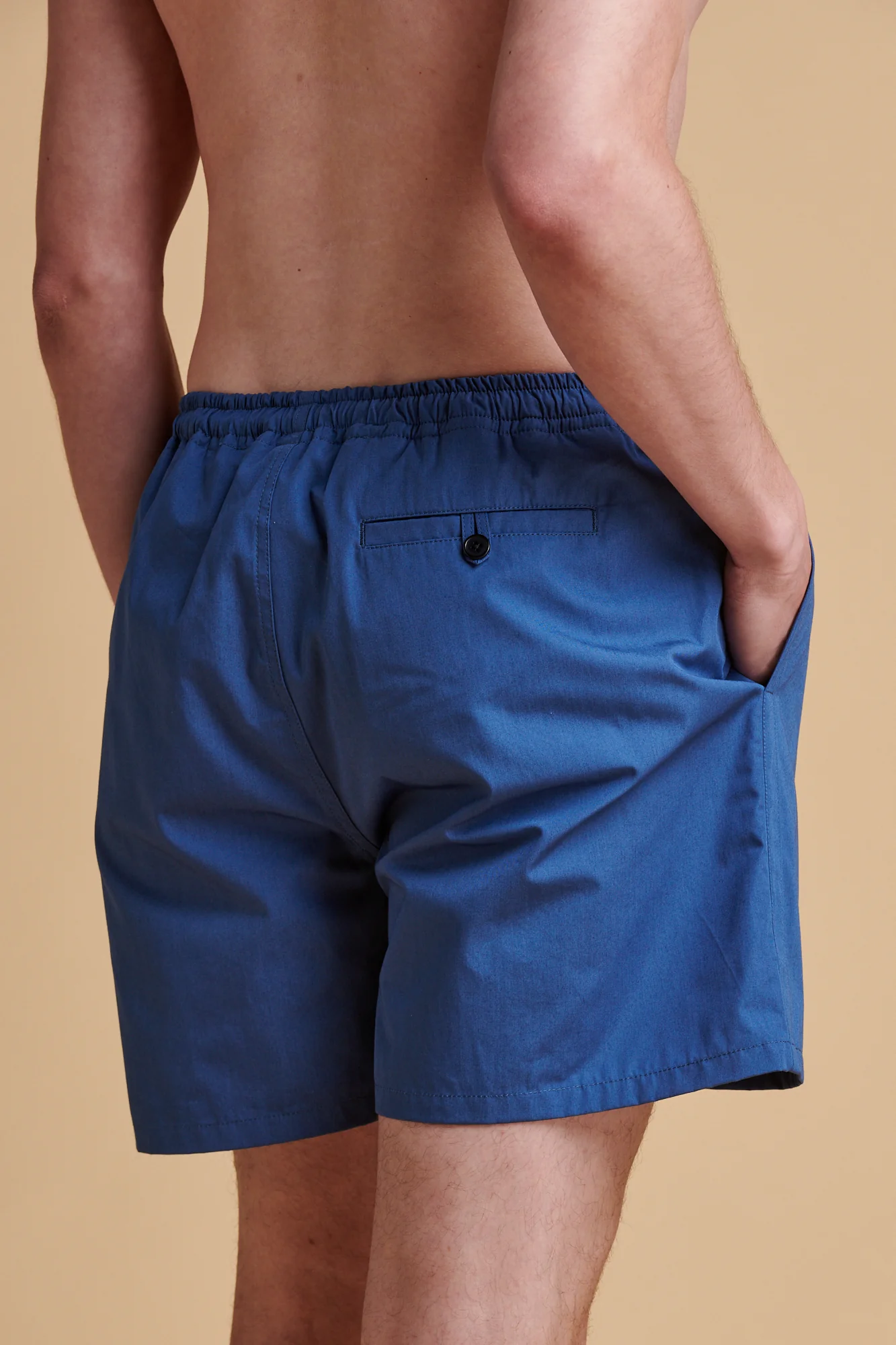Mens Wilkie Swim Short Plastic Free - Blue - Image 7