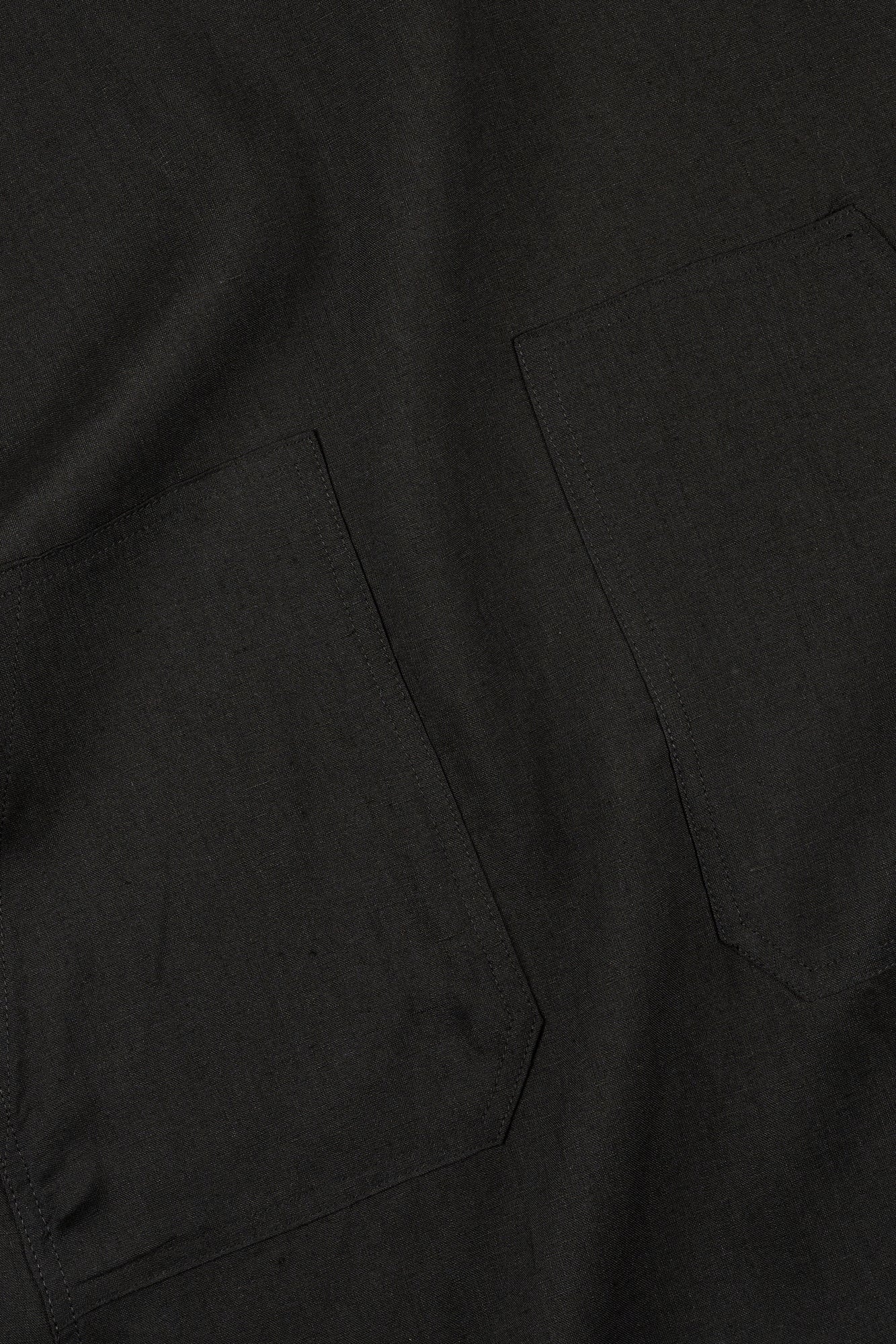 Shirley Linen Sleeveless Dress - Black - Image 6