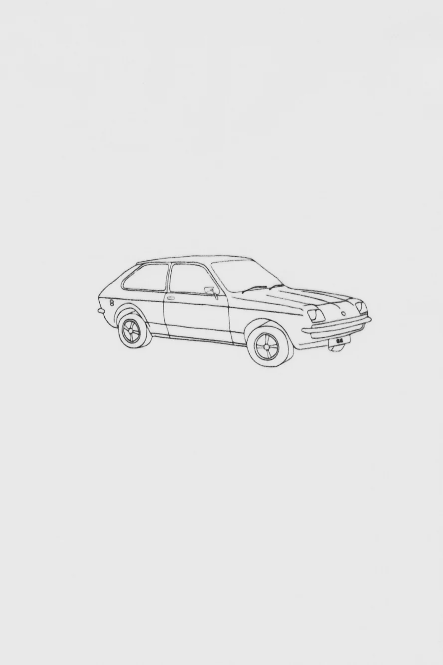 Women's Chevette Car T-shirt - Image 4