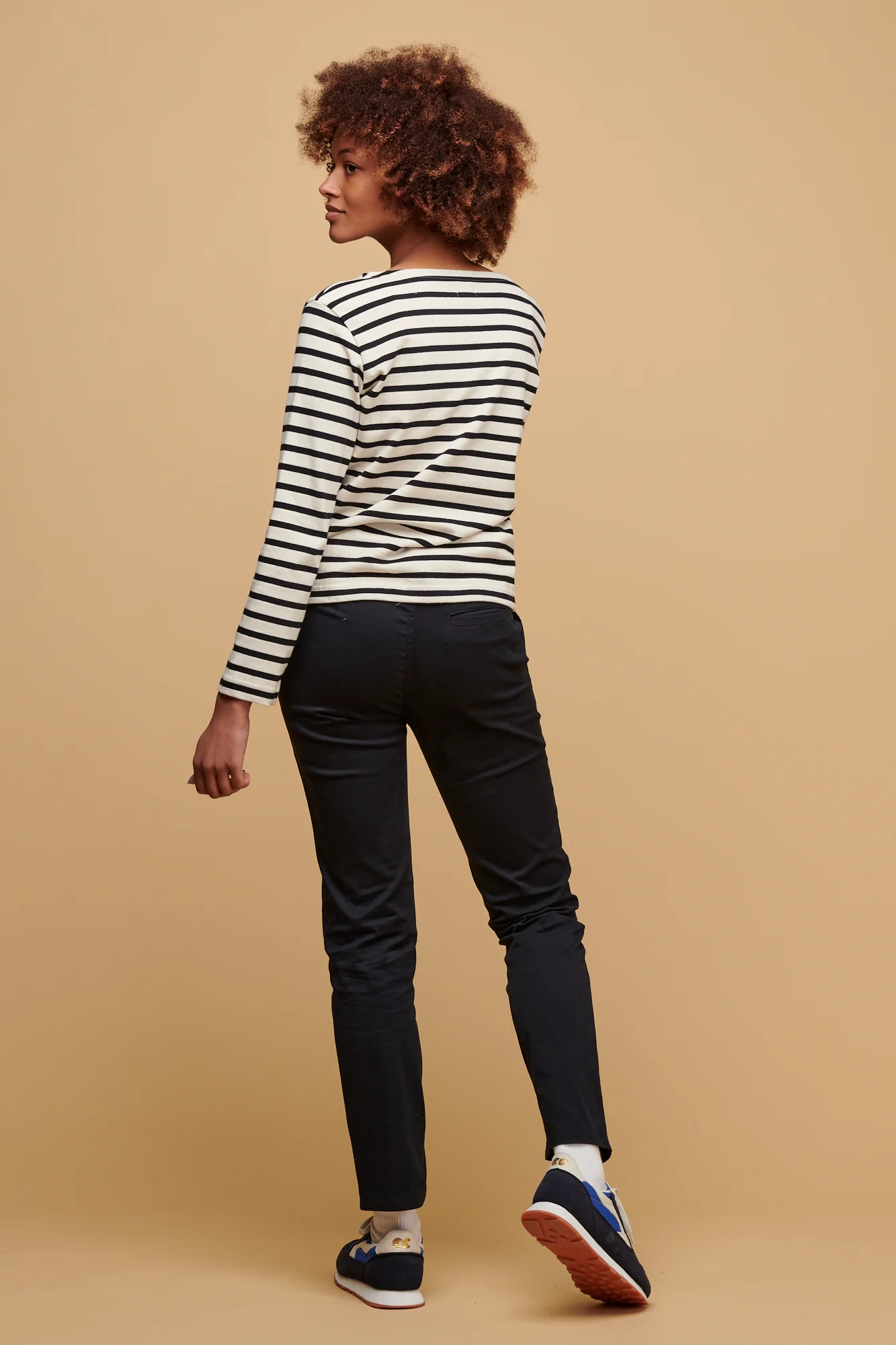 Women's Chino Slim Stretch - Navy - Image 2