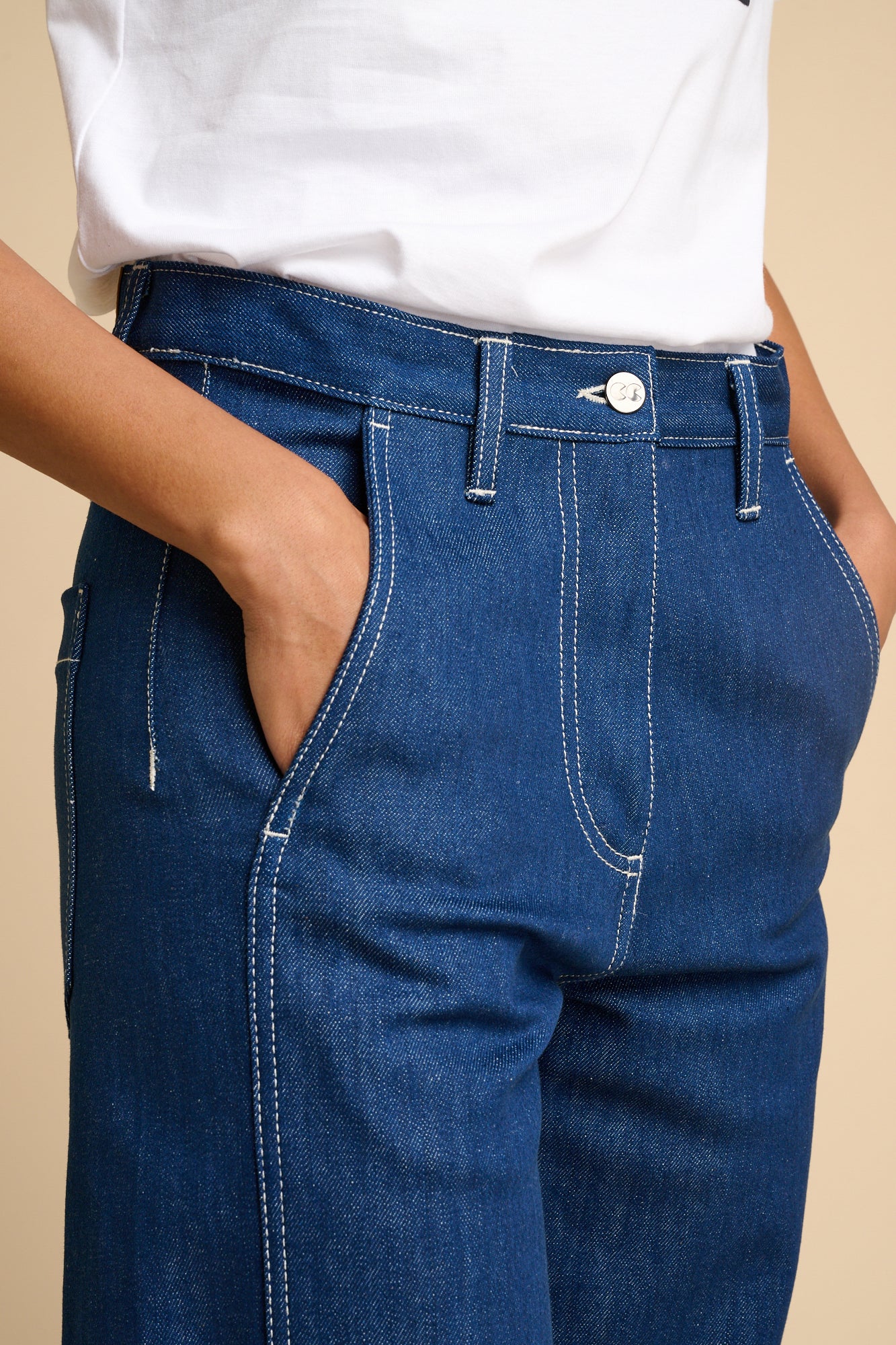 Womens Daryl Jeans - Blue - Image 5