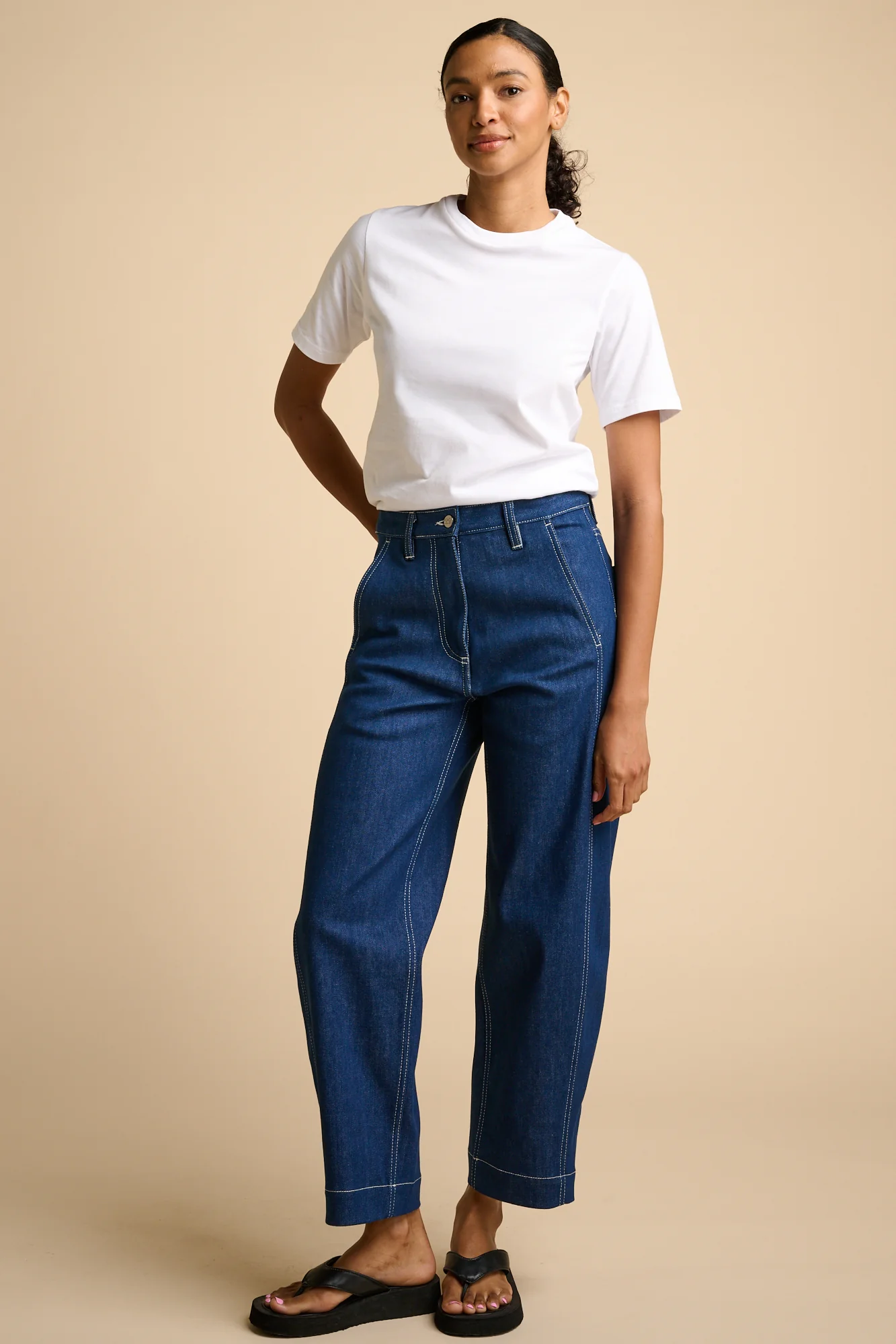 Womens Daryl Jeans - Blue - Image 7