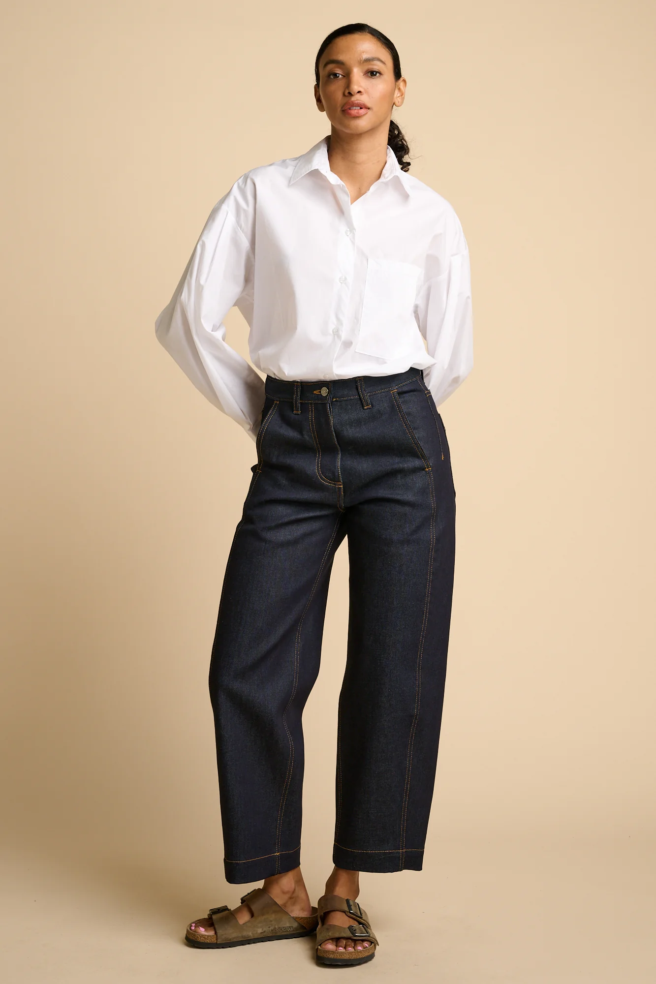 Womens Daryl Jean - Indigo - Image 3