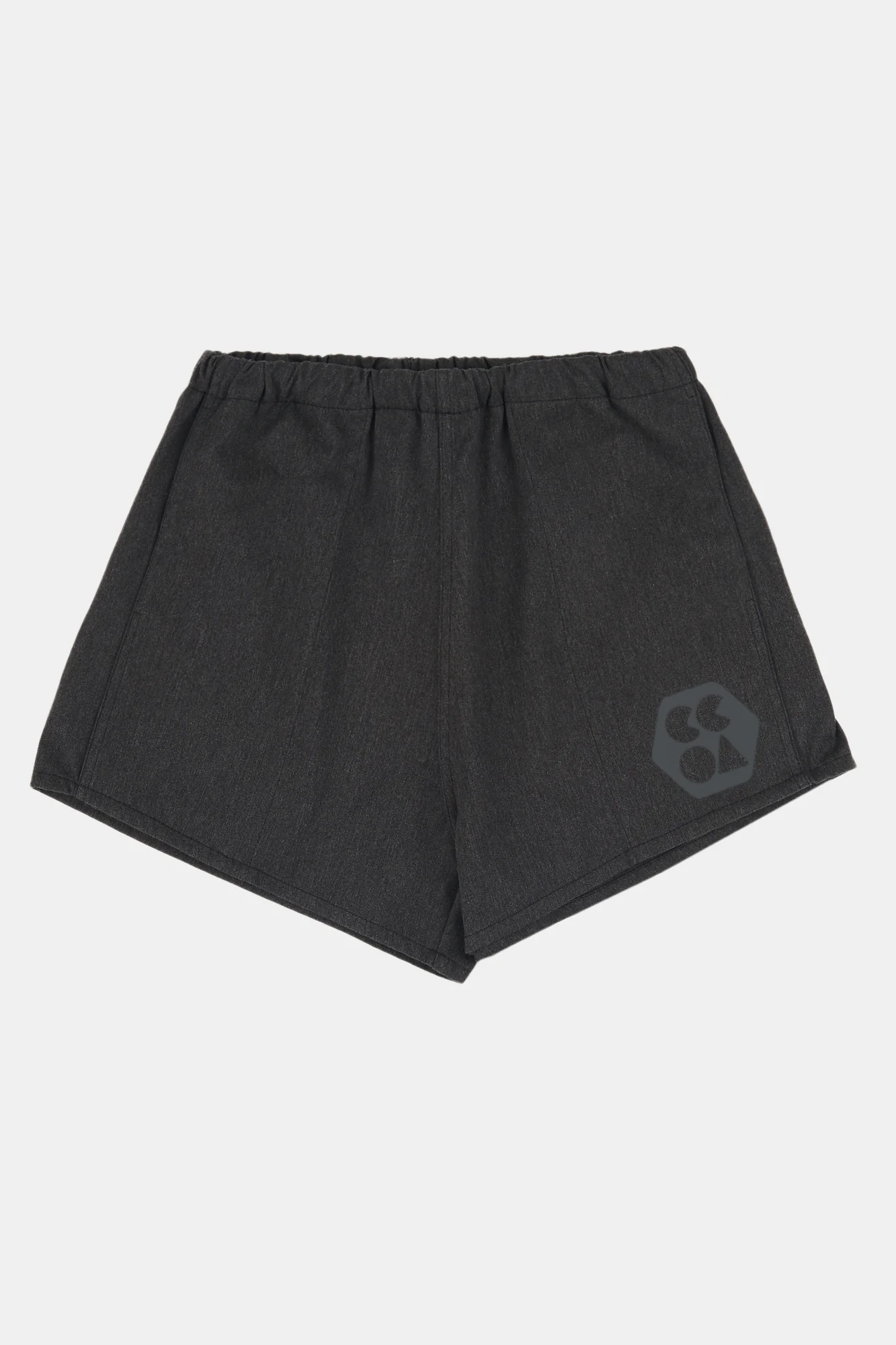 Women's Heavyweight Sports Short Plastic Free - Charcoal Marl - Image 6