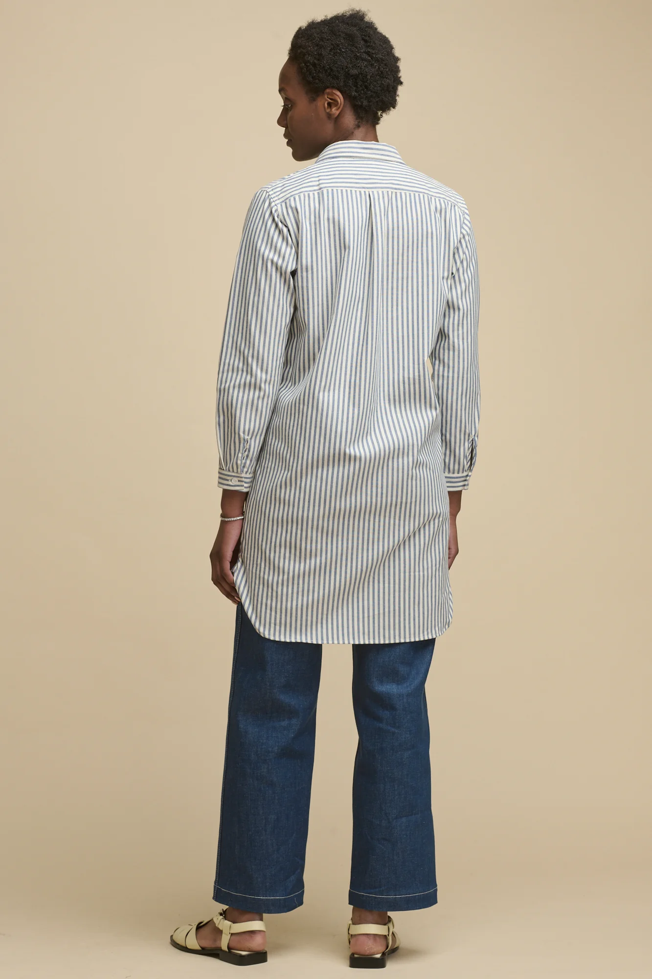 The Quarry Bank Women's Olivia Shirt Dress - Navy/White - Image 2