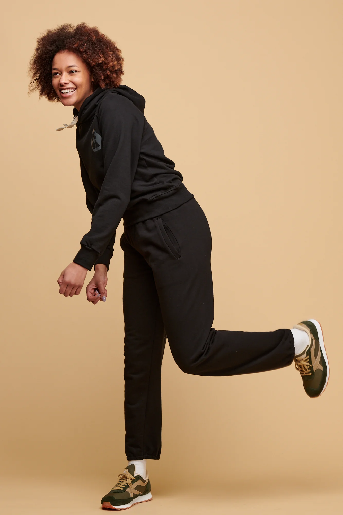 Women's Sweatpants - Black - Image 3