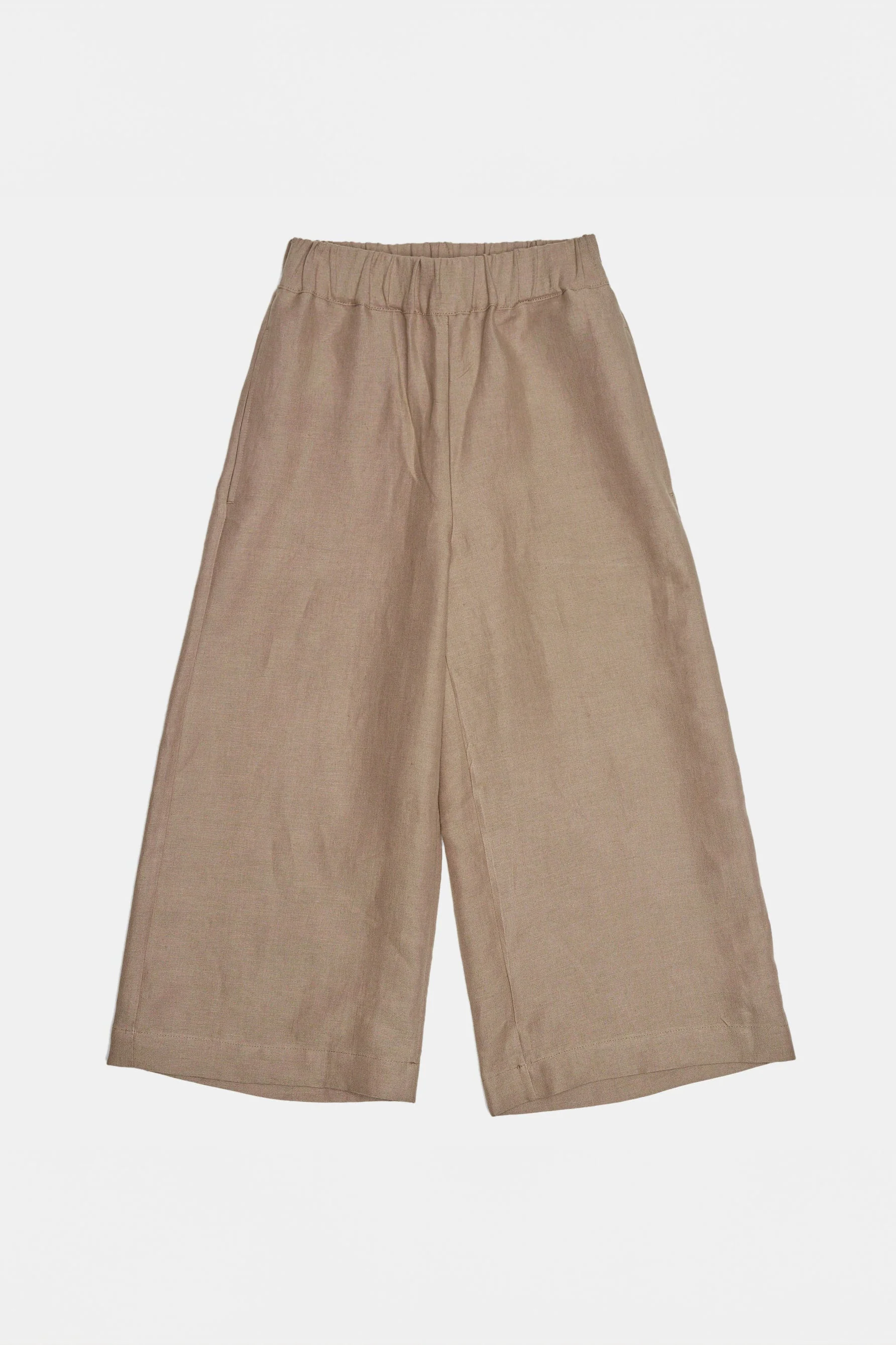 Women's Short PJ Trousers - Truffle Linen - Image 5