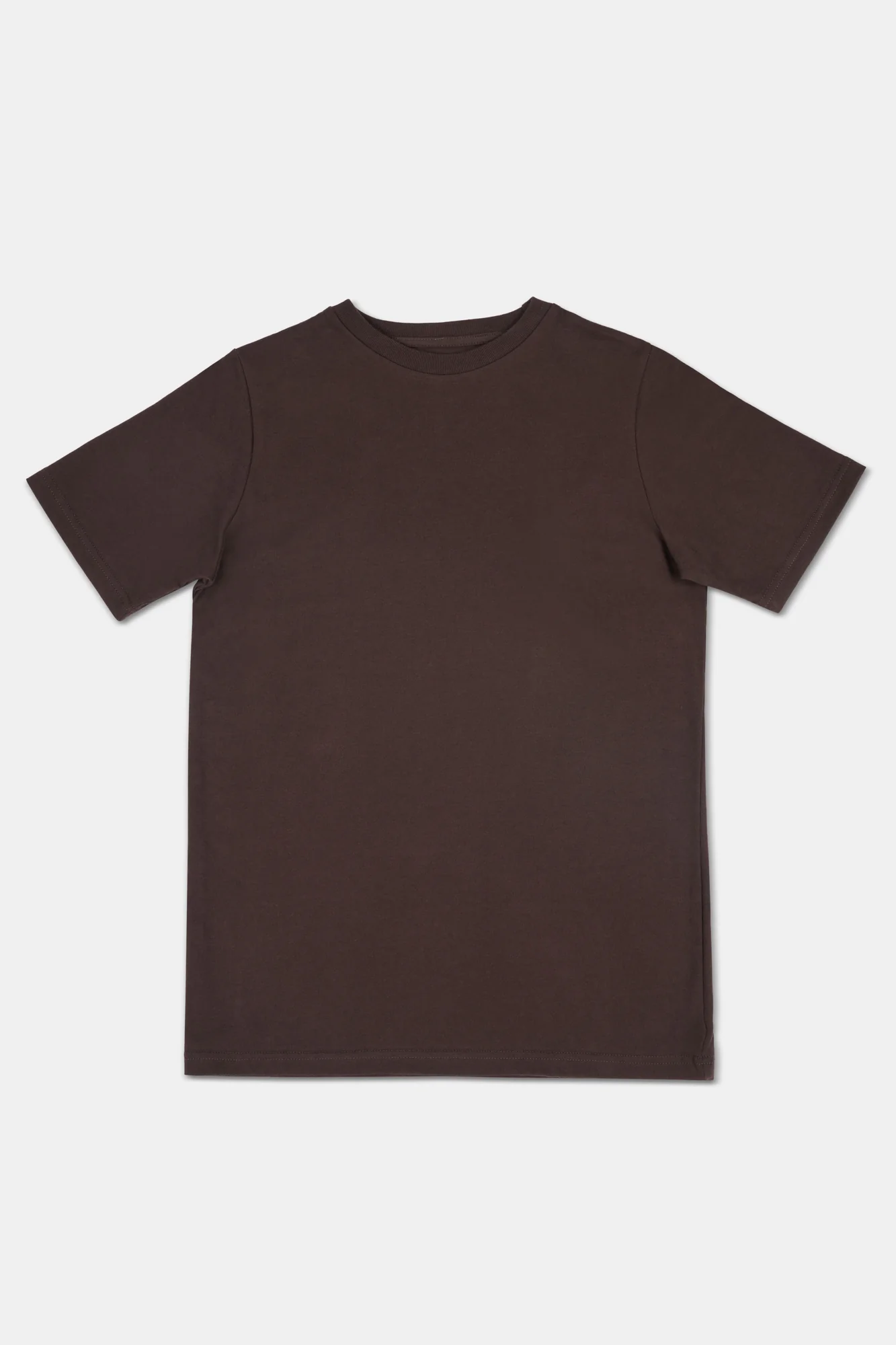 Womens Short Sleeve PF T Shirt - CHOCOLATE - Image 5