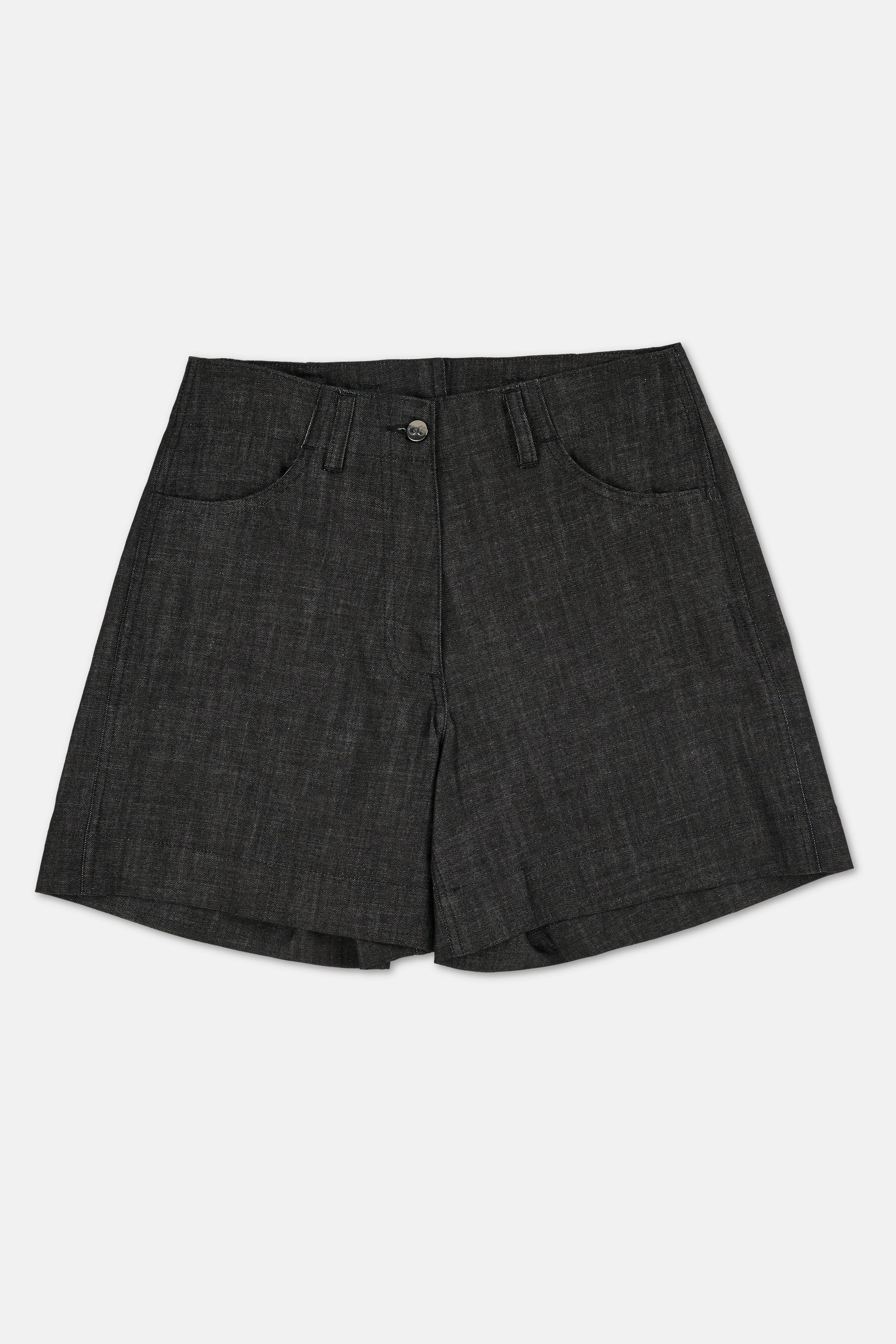 Work Jean Short - Black Denim - Image 4